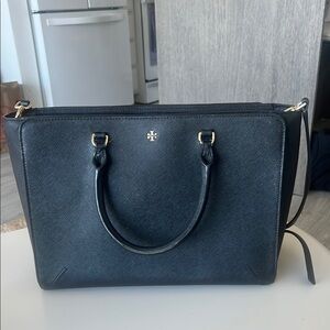 Tory Burch Black Leather Women's Bag
